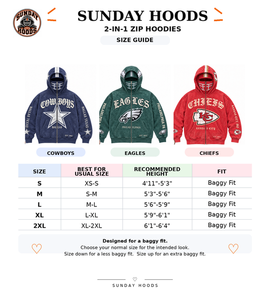 SundayHoods Vintage Hoodie Collection